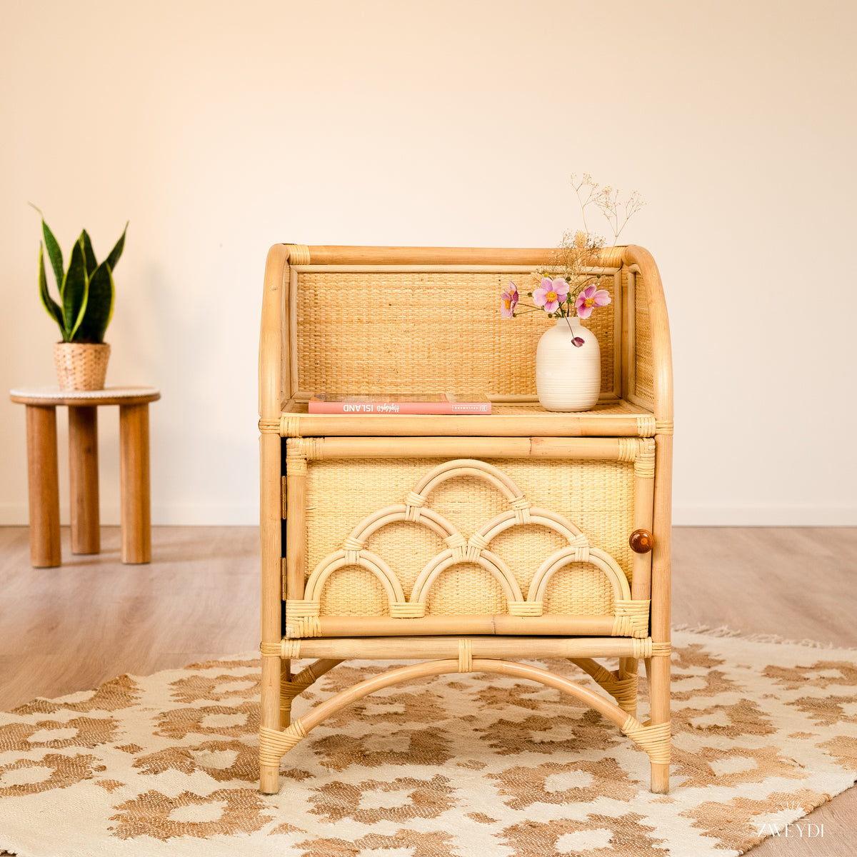 Kuta Rattan Nachttisch
